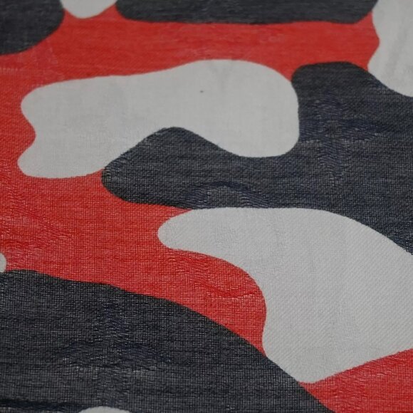 LOUIS VUITTON Military Monogram Scarf Camouflage Cotton Silk M71620 65GA633 - Picture 8 of 13